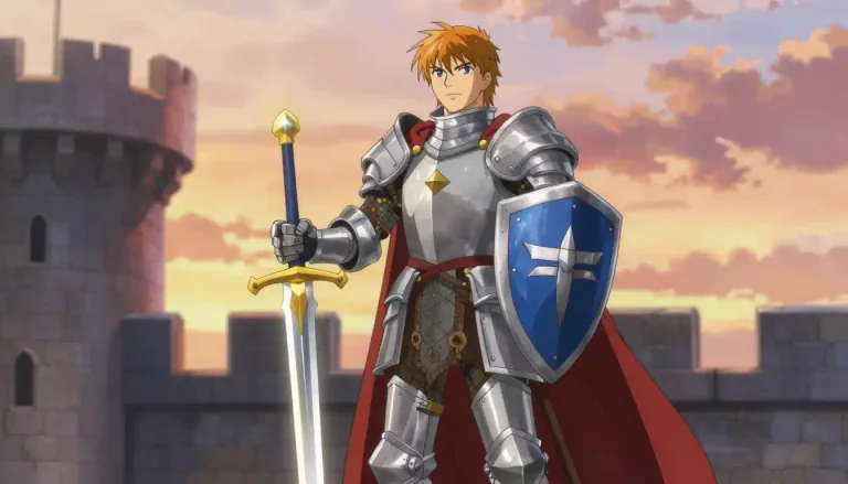 Visual representation of "paladin" - A paladin is a heroic champion or knight who serves a noble cause, often seen in literature and games.
