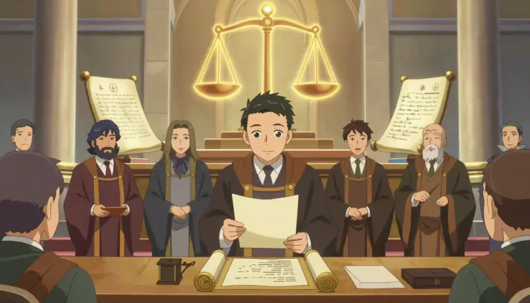 Visual representation of "statutory" - Related to things that have been decided by laws or rules