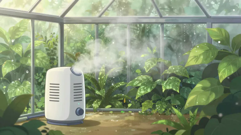 Visual representation of "humidification" - Humidification is the process of making something more humid or wet, especially by adding moisture to the air.