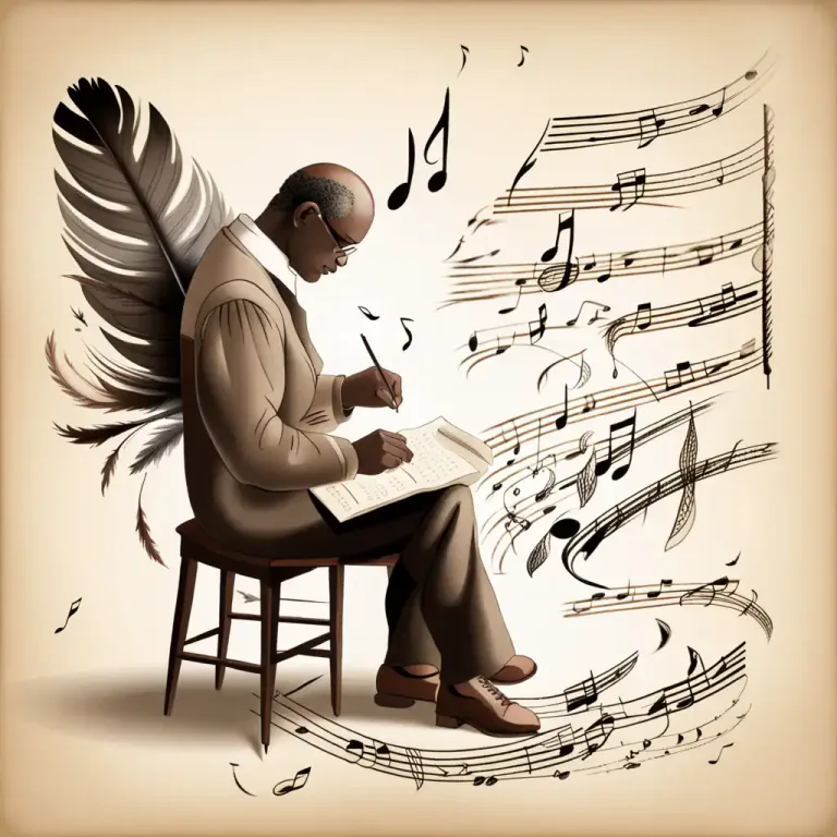Visual representation of "melodious" - Having a quality of music in speaking or writing.