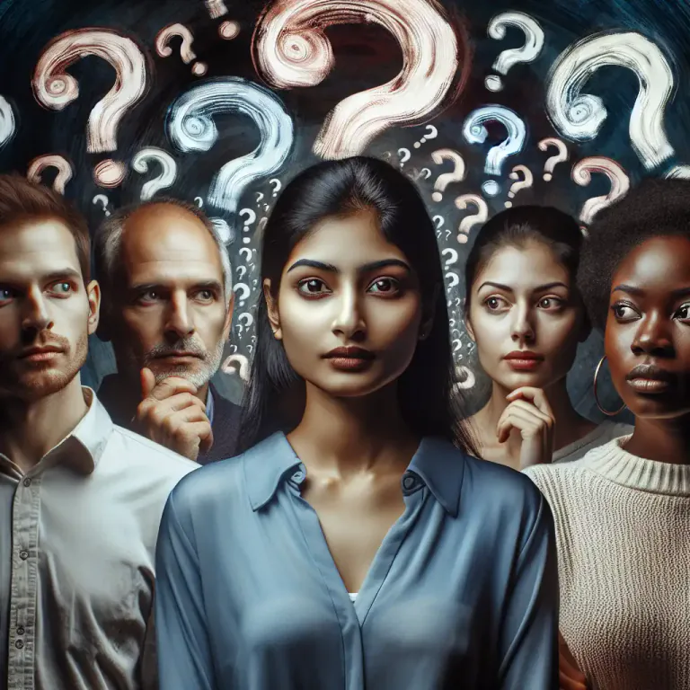 Visual representation of "inscrutability" - The state of being beyond understanding or explanation.