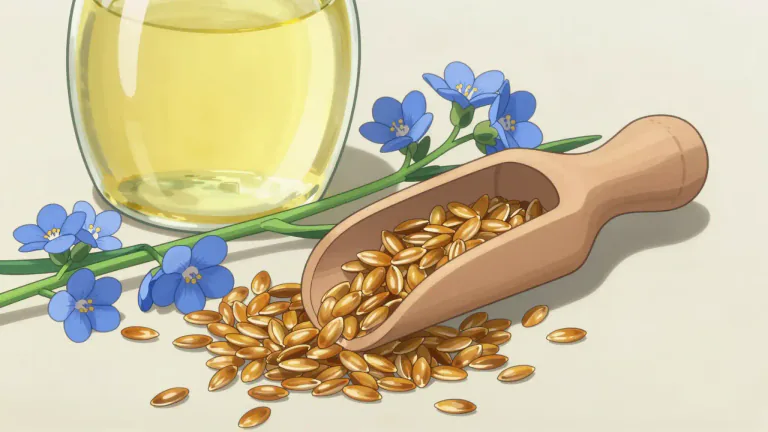 Visual representation of "linseed" - Linseed is a type of seed from the flax plant, commonly used for its oil which is rich in omega-3 fatty acids.