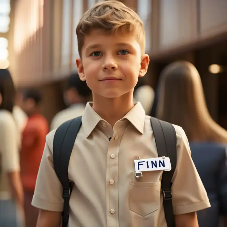 Visual representation of "finn" - A male given name