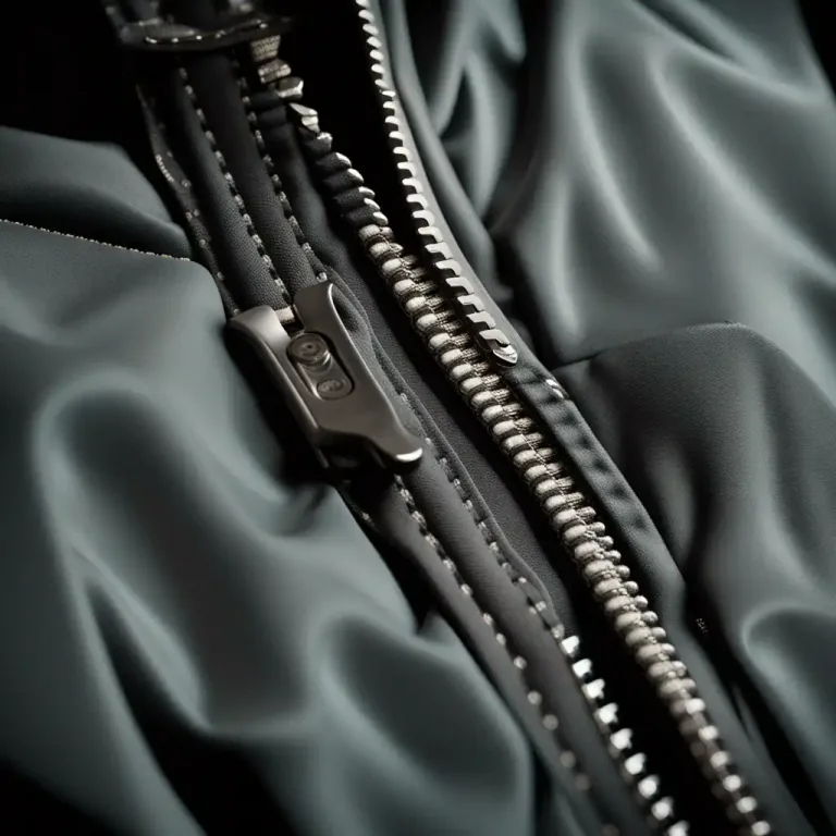 Visual representation of "slider" - Part in zip which you hold and move in order to open or close the zip