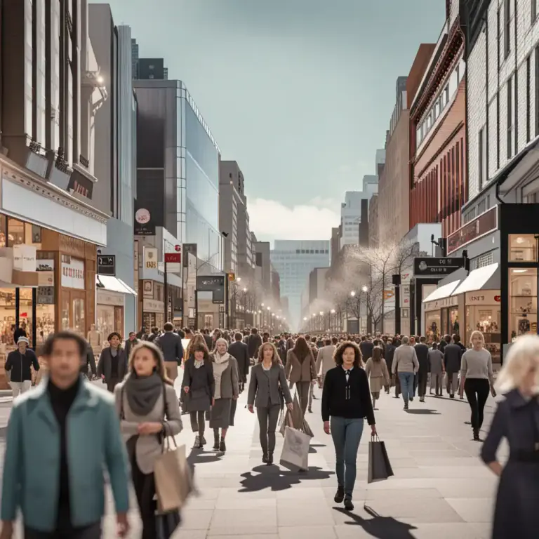 Visual representation of "throng" - To fill a place with many people