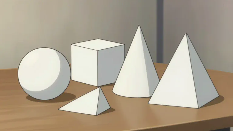 Visual representation of "shape" - The physical form or appearance of something
