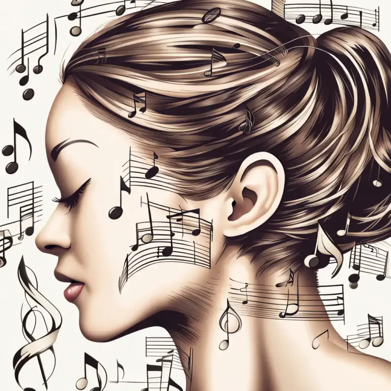 Visual representation of "ear" - The ability to hear, understand, and make a judgement about musical sounds, or one's sensitivity to differences in sounds in general.
