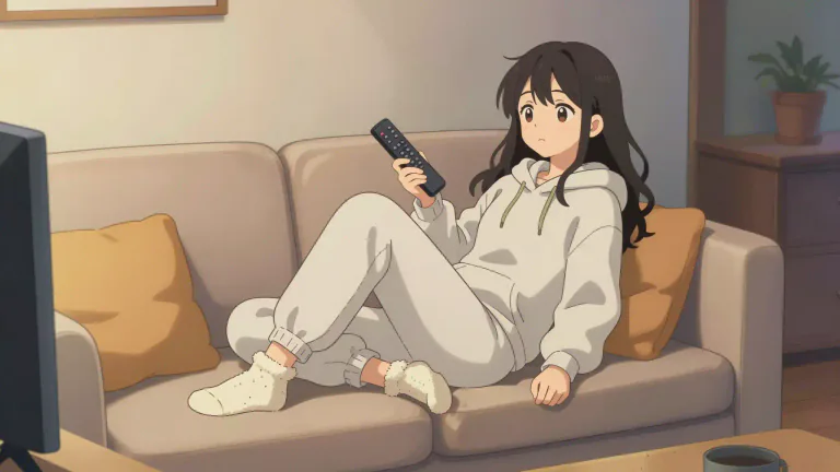Visual representation of "loungewear" - Loungewear is a type of clothing that is comfortable and suitable for wearing at home during leisure time.
