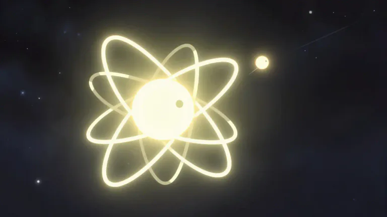 Visual representation of "ion" - An atom or molecule which has lost or gained one or more electrons, and so has a positive or negative electric charge.