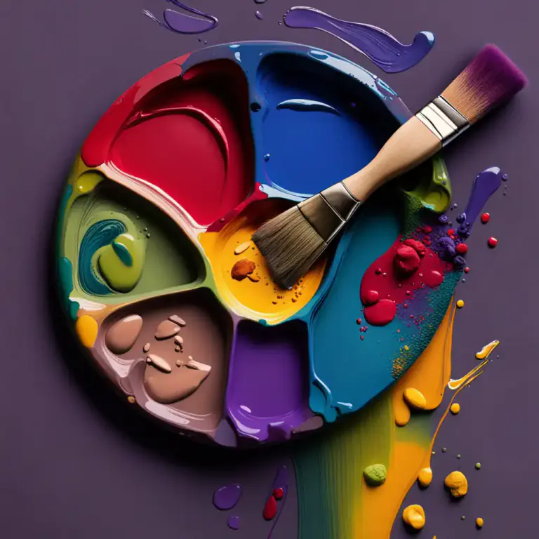 Visual representation of "merge" - To mix or blend smoothly and inseparably together