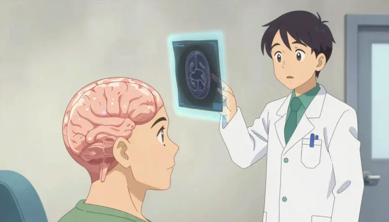 Visual representation of "pseudotumor" - A pseudotumor is a condition where swelling occurs in a part of the body, resembling a tumor but is not a true tumor.