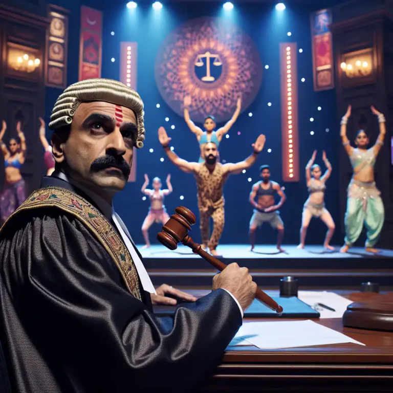 Visual representation of "adjudicator" - A person who rules or commands
