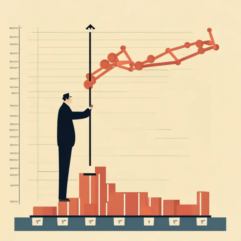 Visual representation of "keep down" - To keep something or someone under control; to prevent something from increasing or spreading.