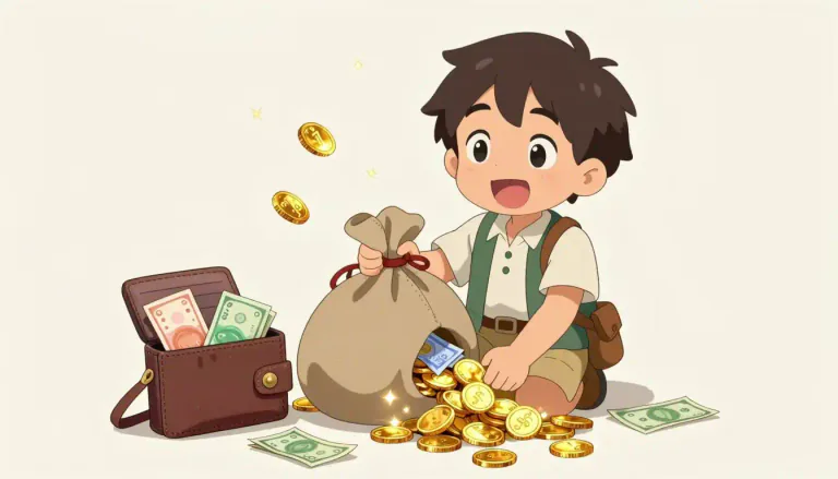 Visual representation of "moola" - Moola is a slang term for money, often used in informal contexts to refer to cash.