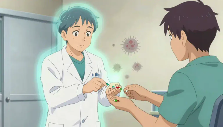 Visual representation of "sulfa" - A type of antibiotic that is effective against a wide range of bacterial infections.