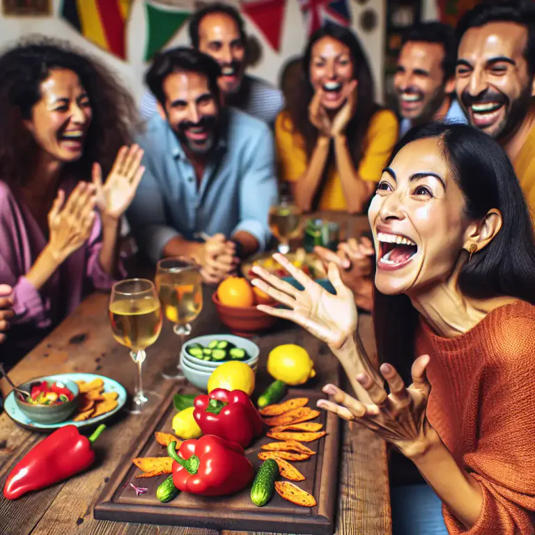 Visual representation of "spiciness" - The quality or state of being spicy, lively, or tangy