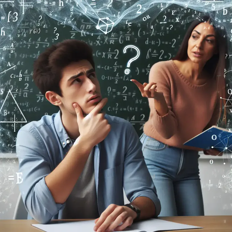 Visual representation of "problem" - A question or situation that requires a solution.