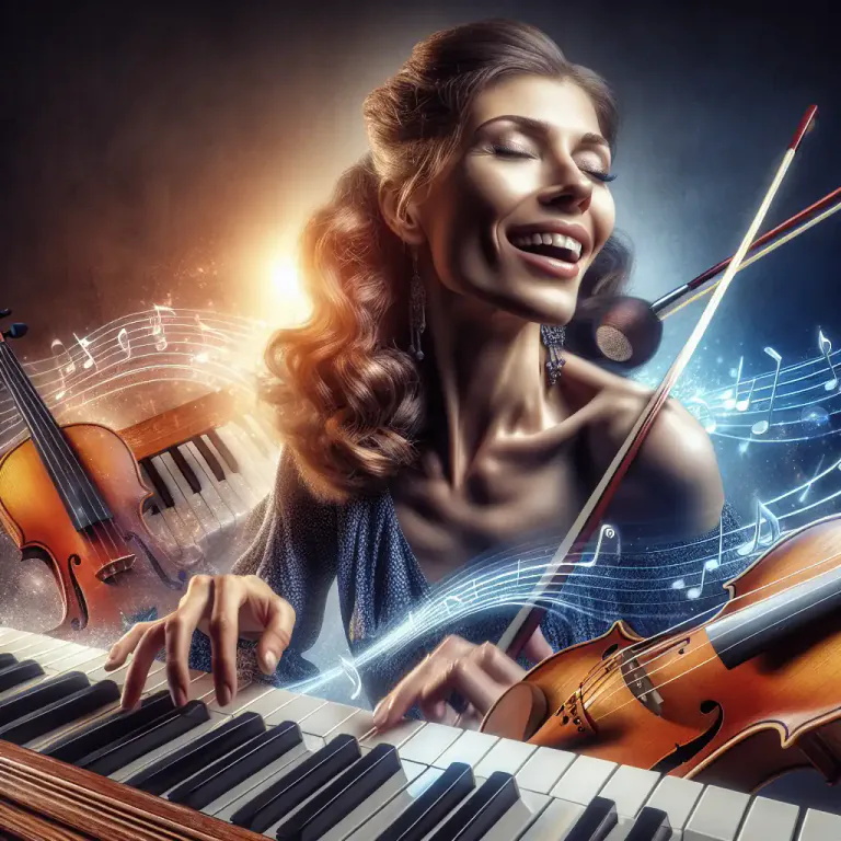 Visual representation of "musicality" - The ability to make or compose music