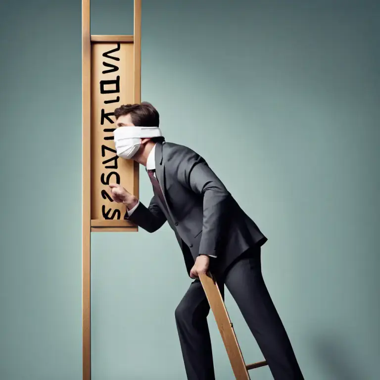Visual representation of "lose sight of somebody/something" - To forget or neglect to consider something important