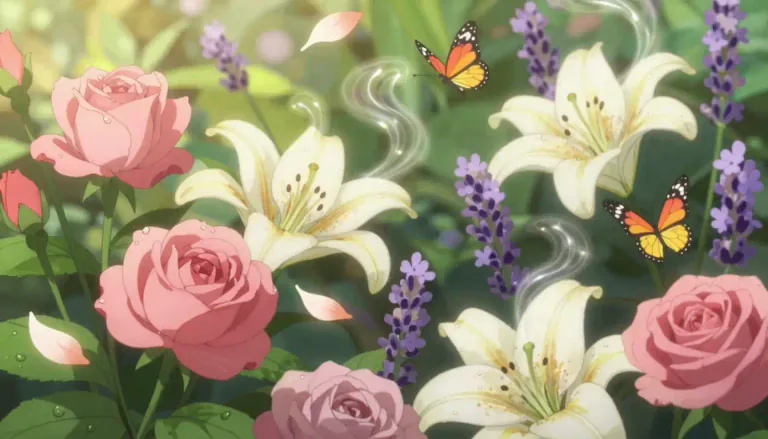 Visual representation of "fragrant" - Having a pleasant or sweet smell