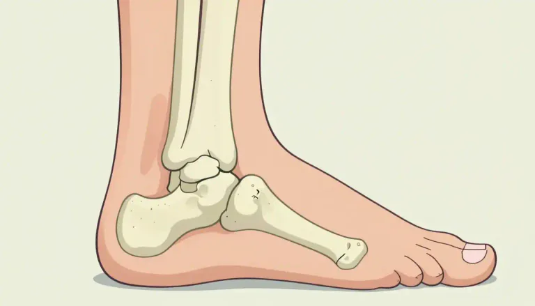 Visual representation of "calcaneus" - The calcaneus is the large bone that forms the heel of the foot and supports weight while standing and walking.