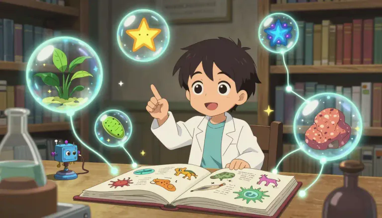 Visual representation of "ology" - In the names of sciences or disciplines, 'ology' is used to show the study or science related to a particular subject.