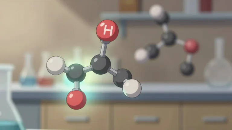 Visual representation of "aldehyde" - Aldehyde is a type of organic compound with a carbonyl group bound to a carbon atom that is also attached to a hydrogen atom.