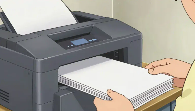 Visual representation of "xerox" - To make a photocopy of a document.