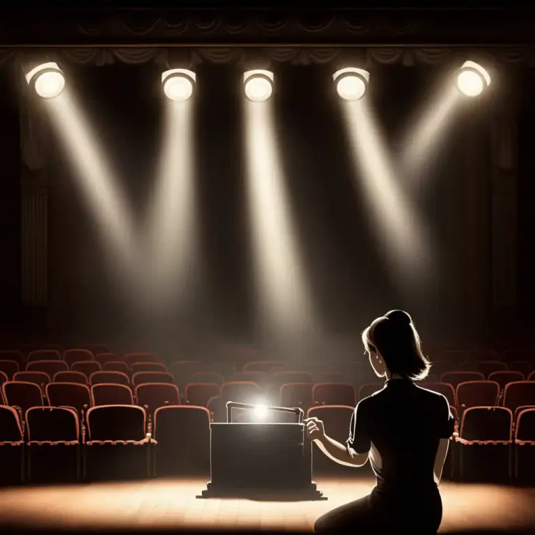 Visual representation of "set the stage for something" - To create conditions that make it possible or likely for something to happen