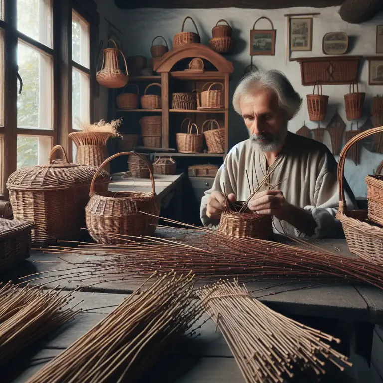 Visual representation of "osier" - The wood or stem of this type of willow tree, often used for making baskets and furniture.