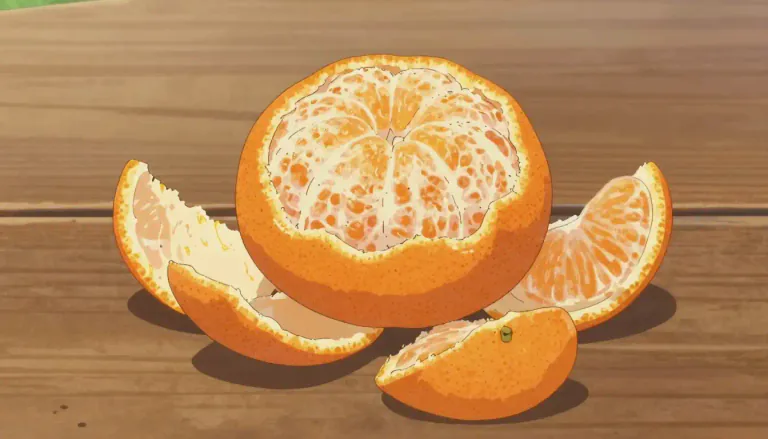 Visual representation of "clementine" - A small type of orange that is easy to peel and usually has no seeds.