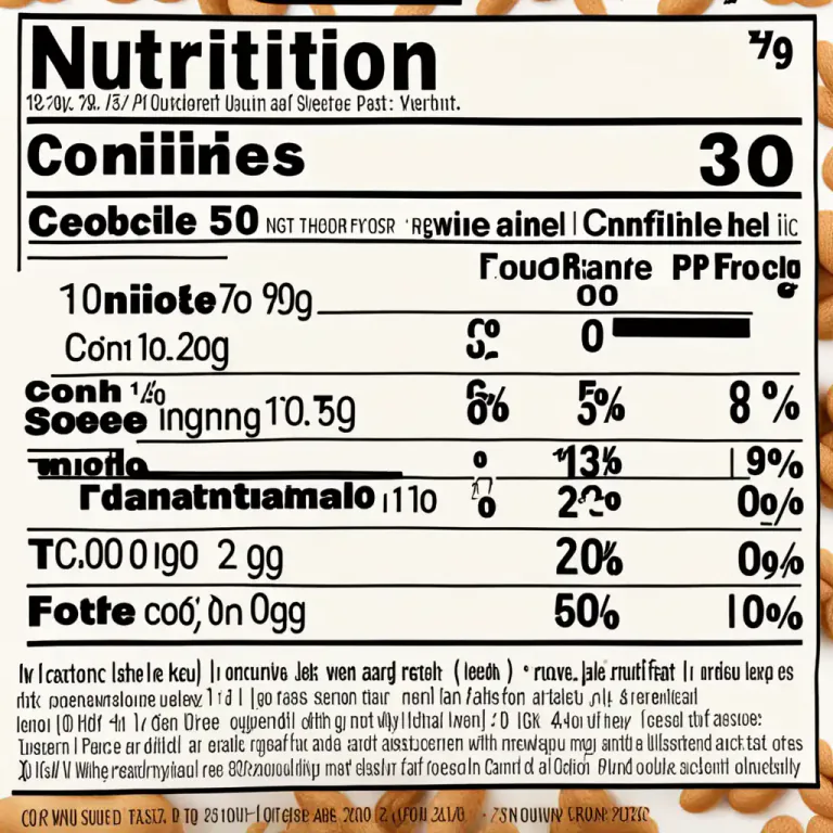 Visual representation of "nutrition" - The content of a specific kind of food