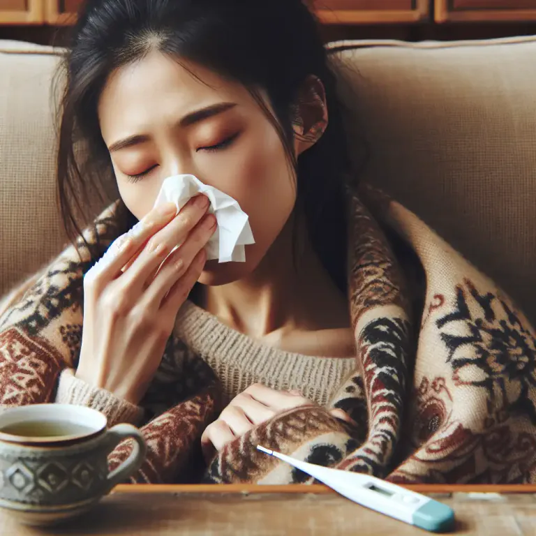 Visual representation of "cold" - A common infection that affects the nose and throat