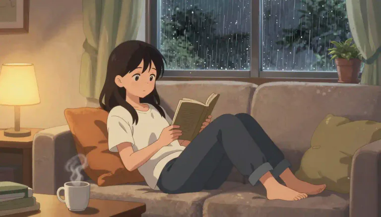 Visual representation of "homebody" - A person who likes to stay at home and is seldom inclined to go out.