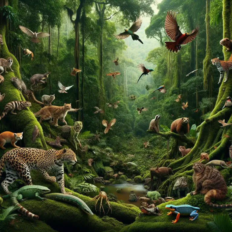 Visual representation of "endomorph" - A species that dominates in a particular environment or ecological community.
