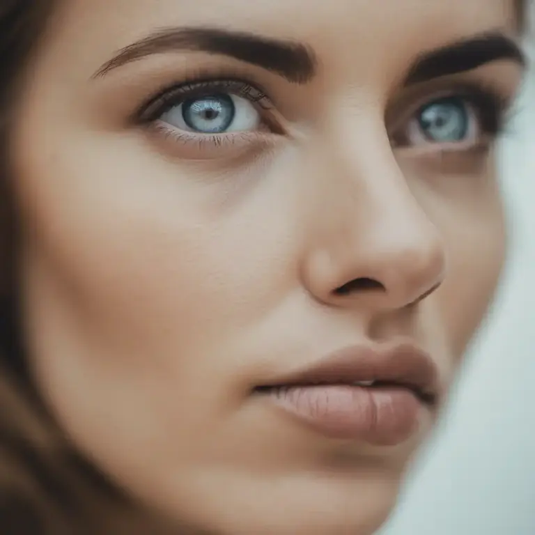 Visual representation of "squint" - A condition of the eyes, where they look in different directions