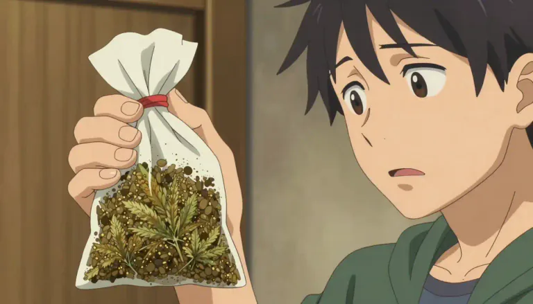 Visual representation of "schwag" - Refers to low-quality cannabis.