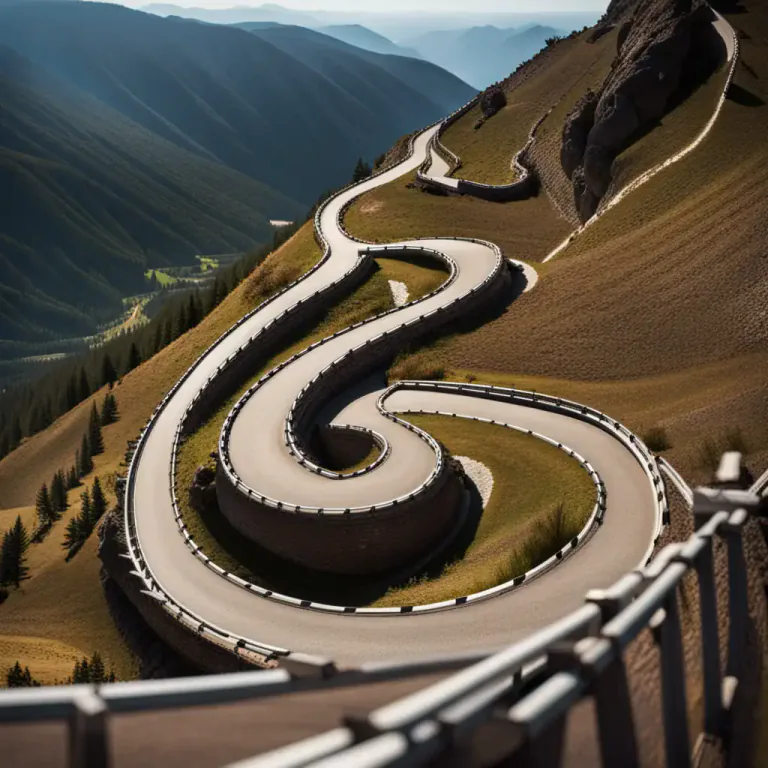 Visual representation of "corkscrew" - To move or twist in a spiral path