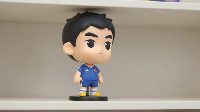 Visual representation of "bobblehead" - A bobblehead is a doll or figurine with an oversized head that bobbles on a spring, typically representing a famous person or character.