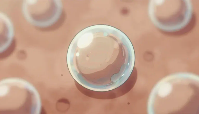 Visual representation of "vesicle" - A small structure within a cell, containing fluid.
