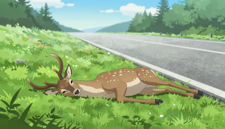 Visual representation of "carcass" - The dead body of an animal