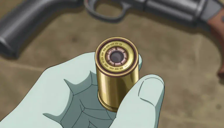 Visual representation of "rimfire" - A type of ammunition characterized by its ignition mechanism located in the rim of the cartridge.