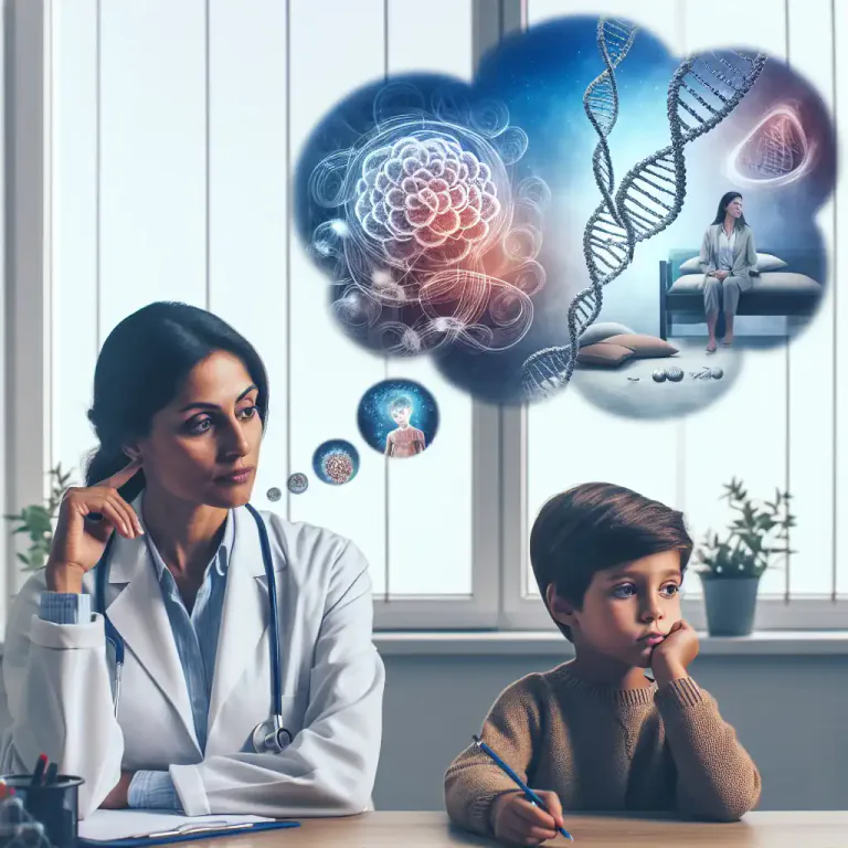 Visual representation of "determinism" - In psychology, determinism is the idea that all behavior is caused by certain forces, like genetics or the environment.