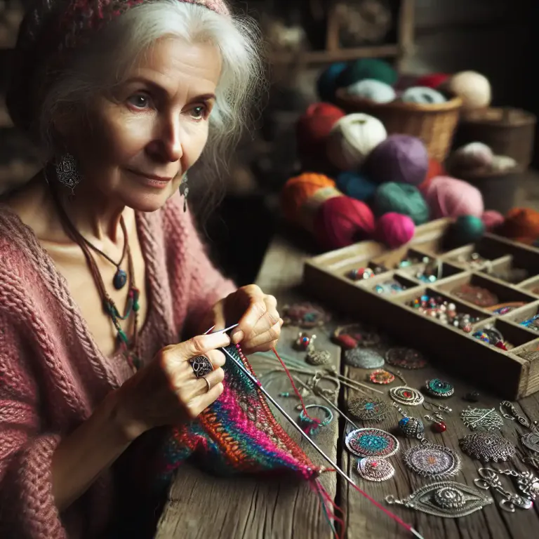 Visual representation of "crafty" - Good at making things, particularly by hand.