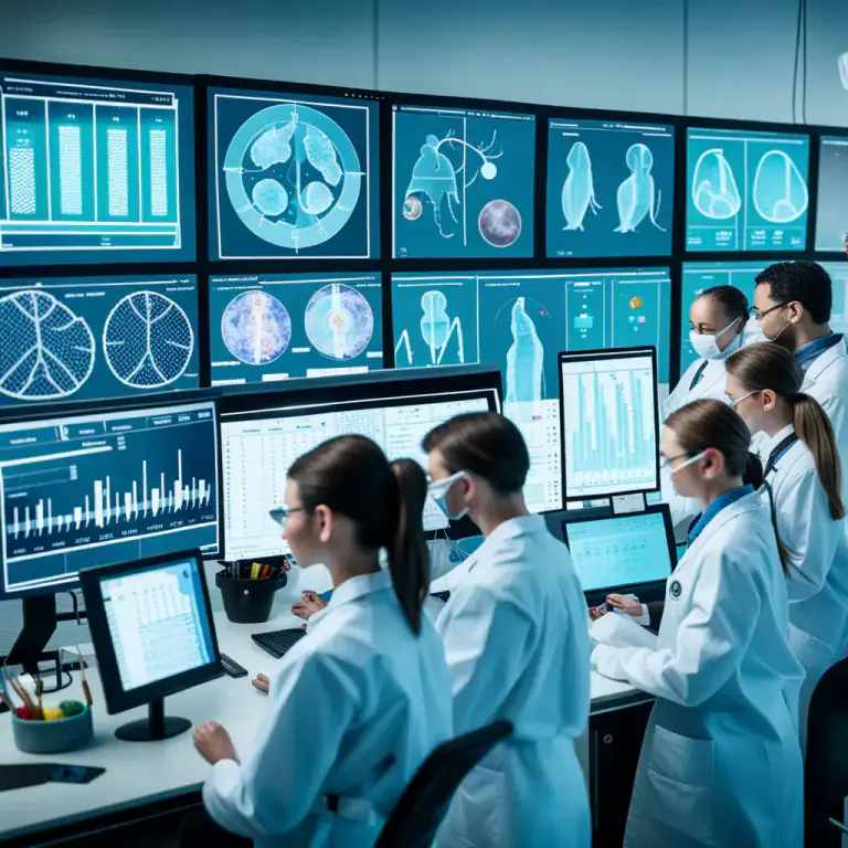 Visual representation of "surveillance" - Close and continuous monitoring of a person's health for the purpose of identifying changes in disease patterns