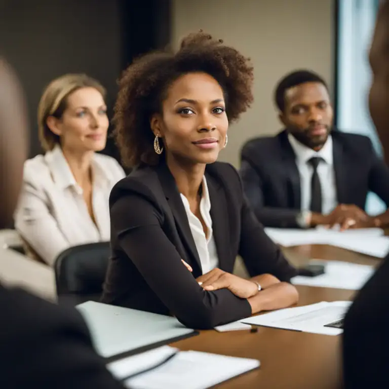 Visual representation of "sit on" - To be a member of (a committee, board, or other decision-making group).