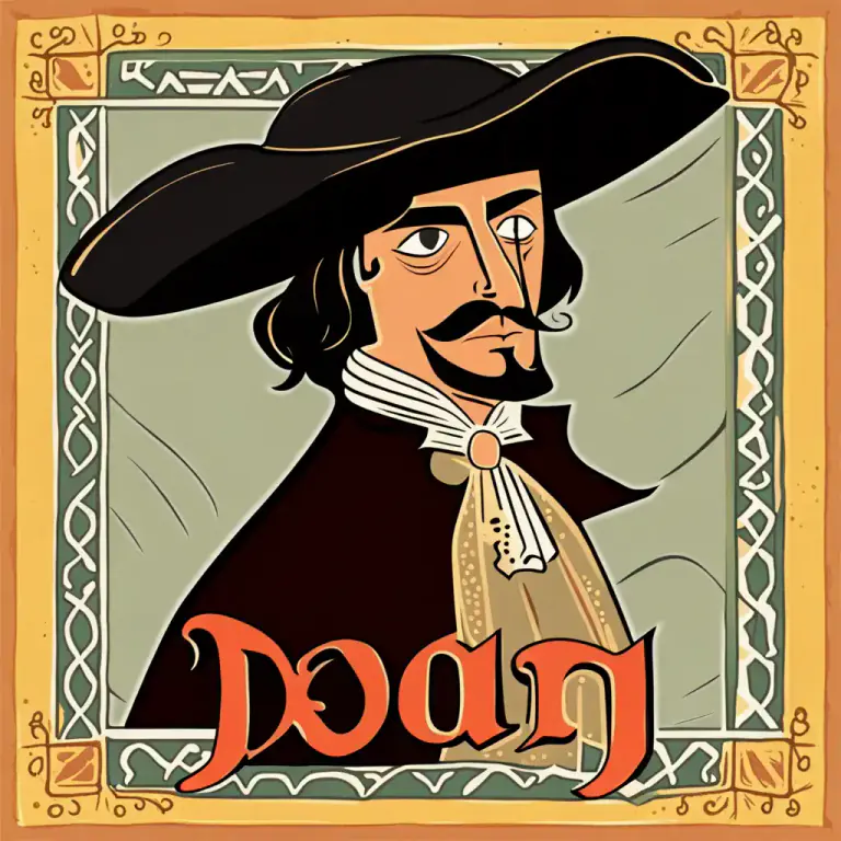 Visual representation of "don" - a Spanish title, used before a man's Christian name