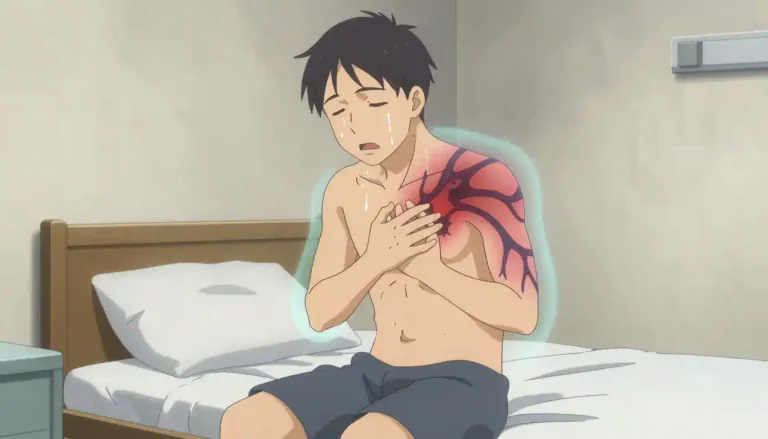 Visual representation of "pathological" - Related to diseases or caused by diseases.