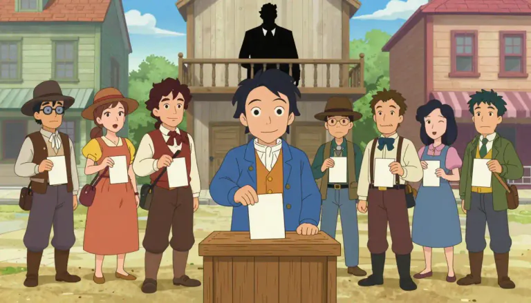 Visual representation of "jacksonian" - Relating to Andrew Jackson or his presidency, especially concerning the principles of democracy he championed.