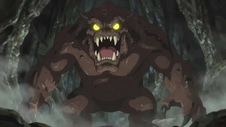 Visual representation of "monster" - Big, scary creature often in stories or movies